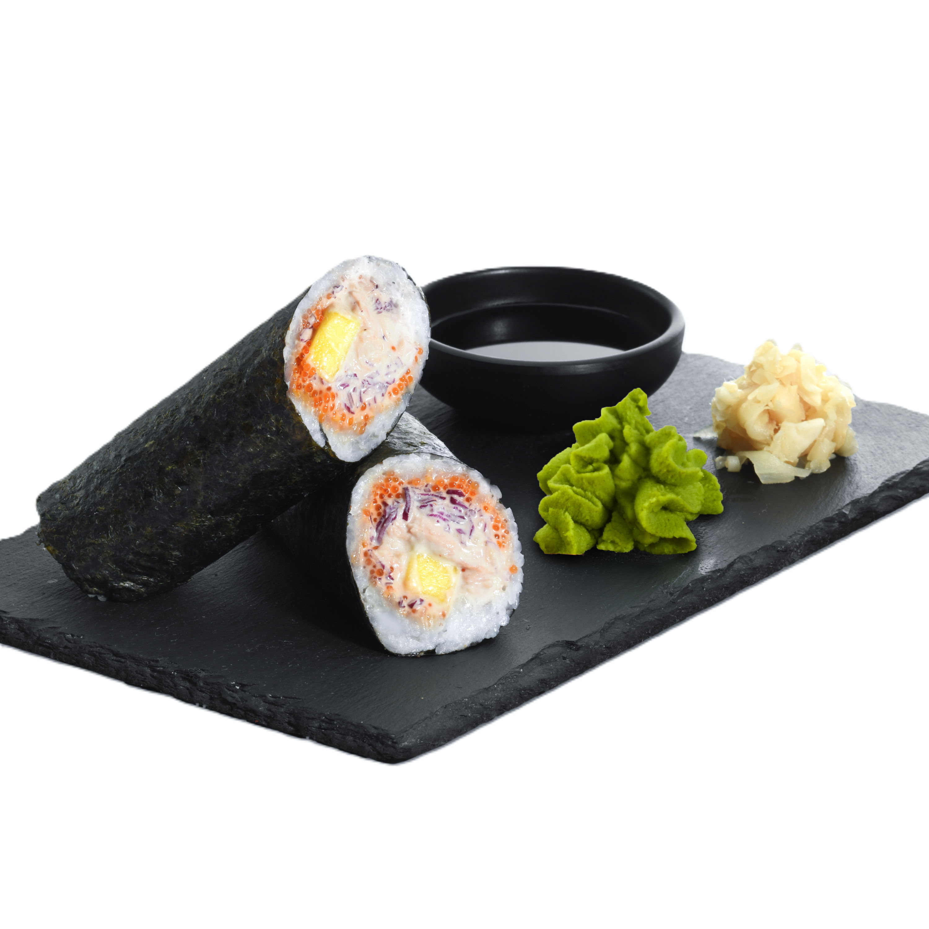 Poached Salmon Burrito (Cooked)