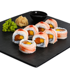 Salmon Crab Roll