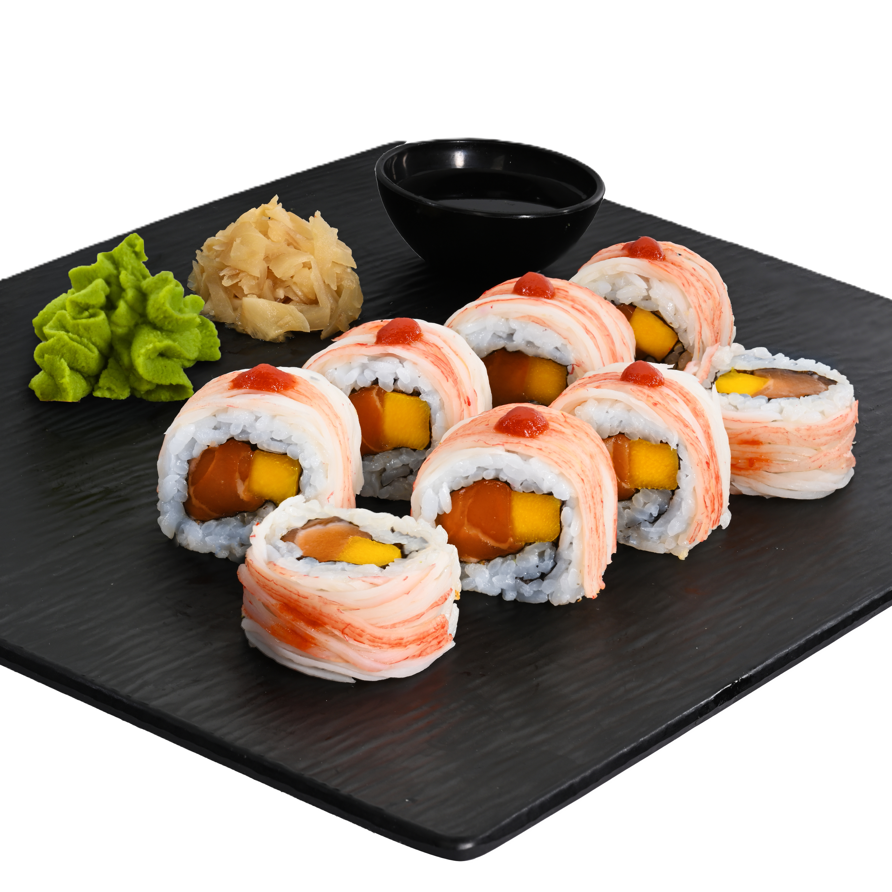 Salmon Crab Roll