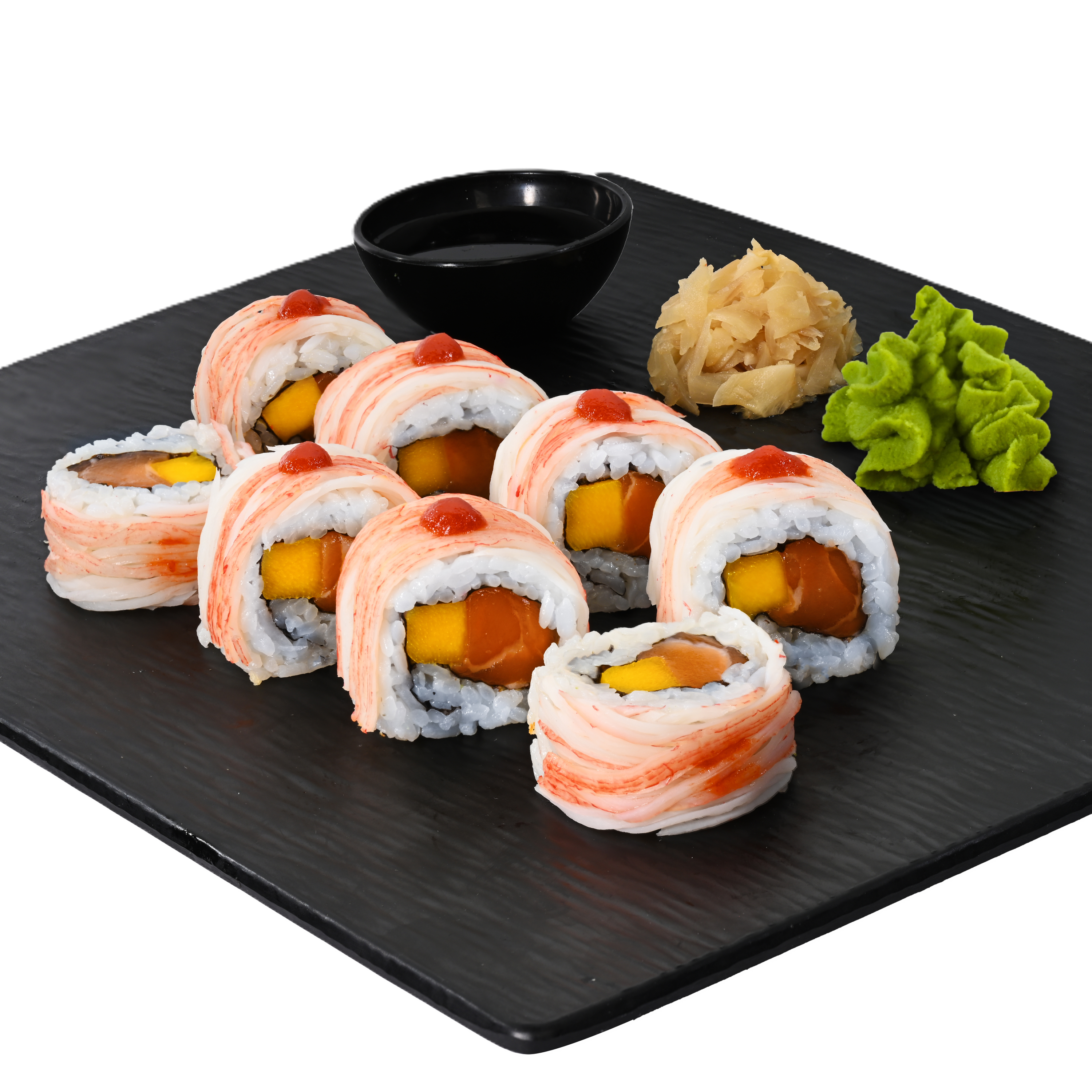 Salmon Crab Roll