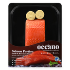 Salmon Portion Garlic and Rosemary Butter - 220 Gms