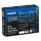 Frozen Breaded Pre-Fried Squid Rings - 400 Gms