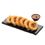 Frozen Breaded Pre-Fried Squid Rings - 400 Gms