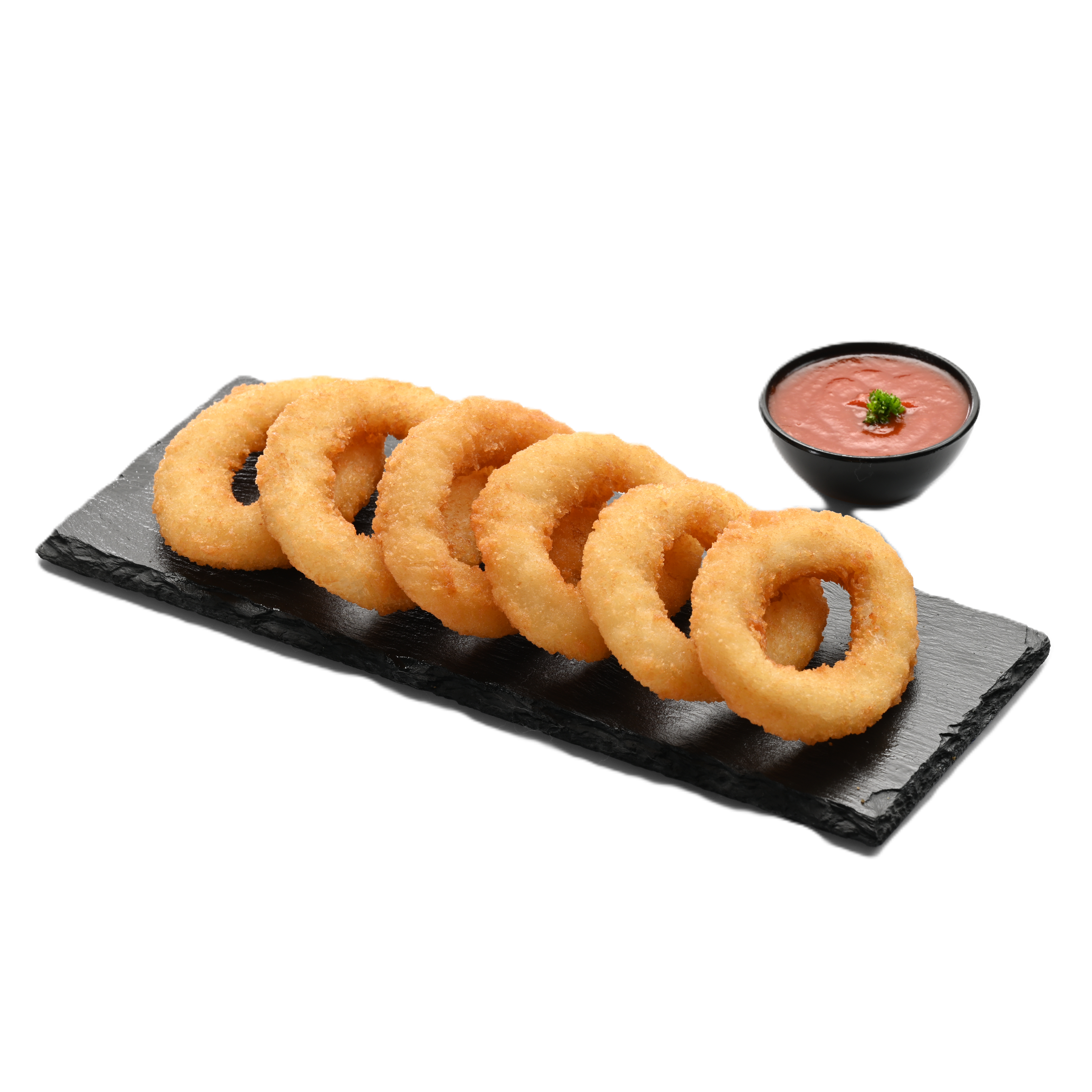 Frozen Breaded Pre-Fried Squid Rings - 400 Gms