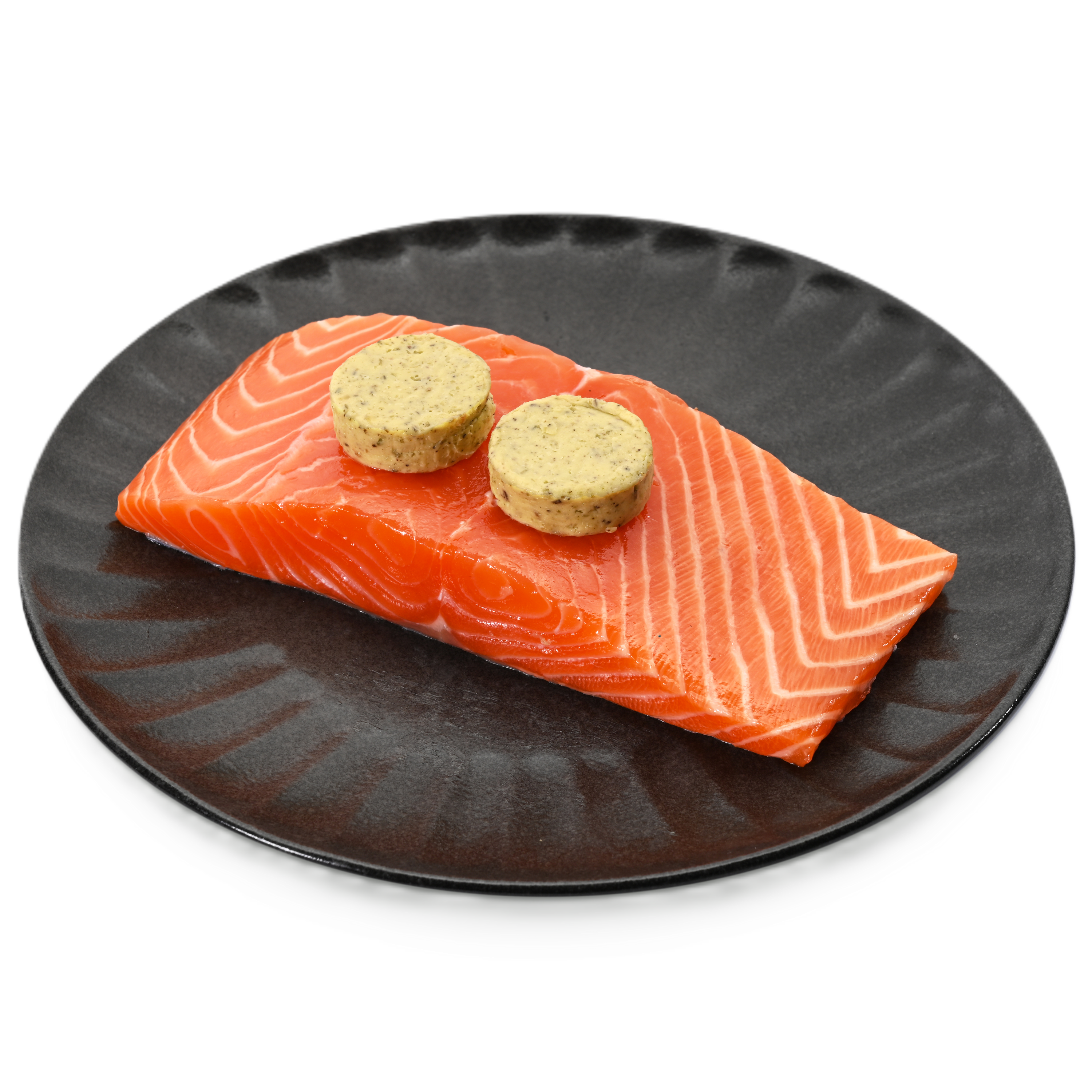 Salmon Portion Garlic and Rosemary Butter - 220 Gms