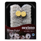 Shrimps Peeled with Garlic and Rosemary Butter - 320 Gms